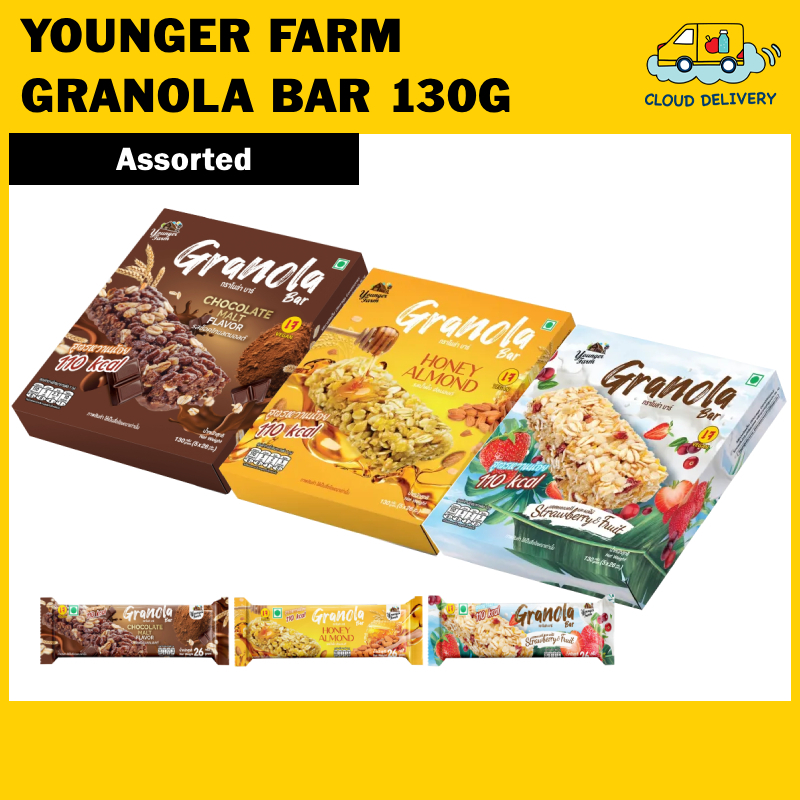 Younger Farm Granola Bar 130g - Expiry 14 Oct 2026