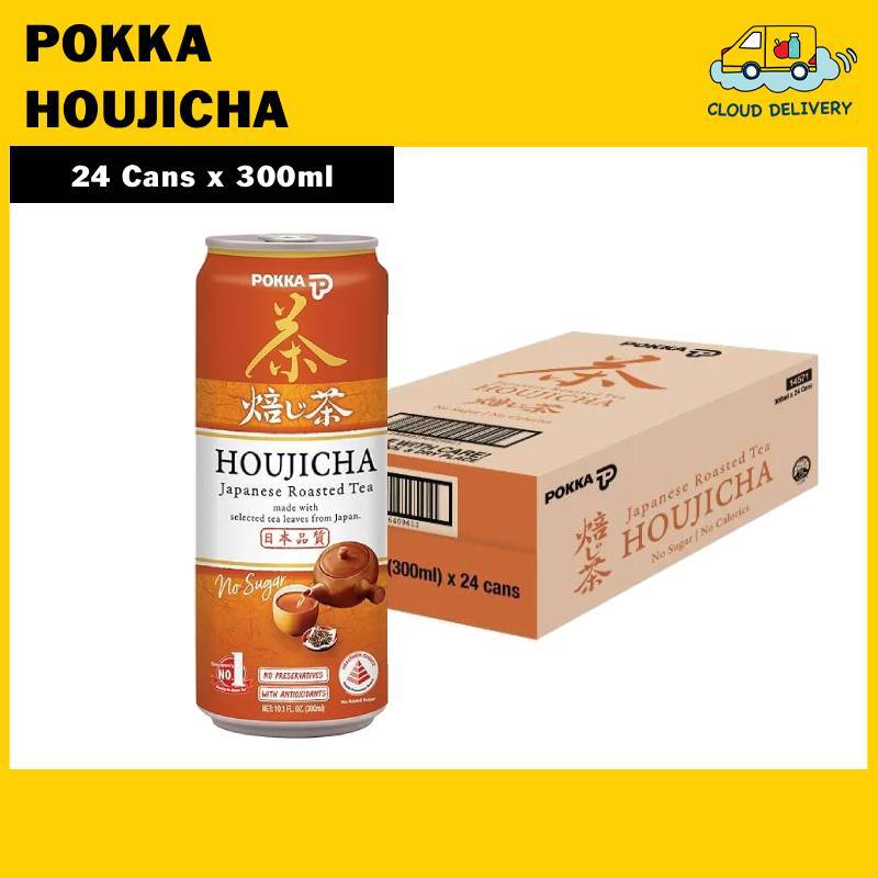 Pokka Houjicha Can (24 x 300ml)