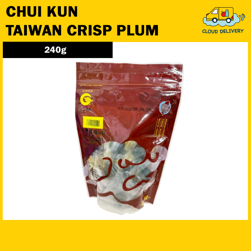 Chui kun Taiwan Crisp Plum 240g