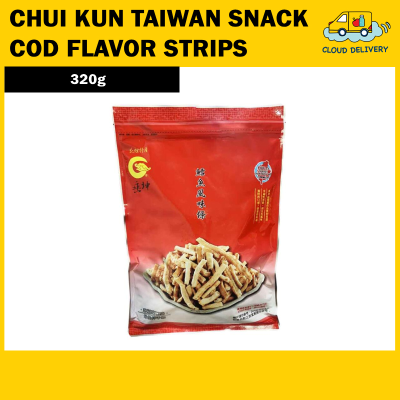 Chui kun Cod Flavor Strips 320g