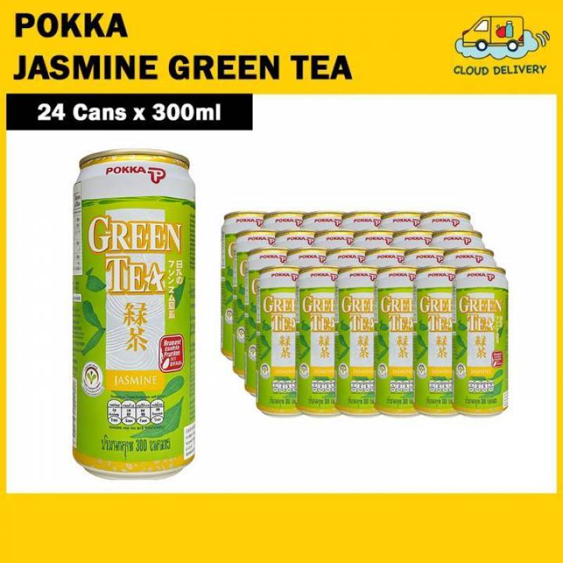 Pokka Jasmine Green Tea Can (No Healthier Choice) (24 x 300ml)