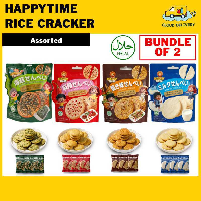 [Bundle of 2] HAPPYTIME Rice Cracker 300g