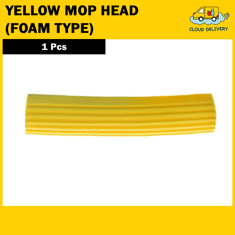 Yellow Mop Head (Foam type)