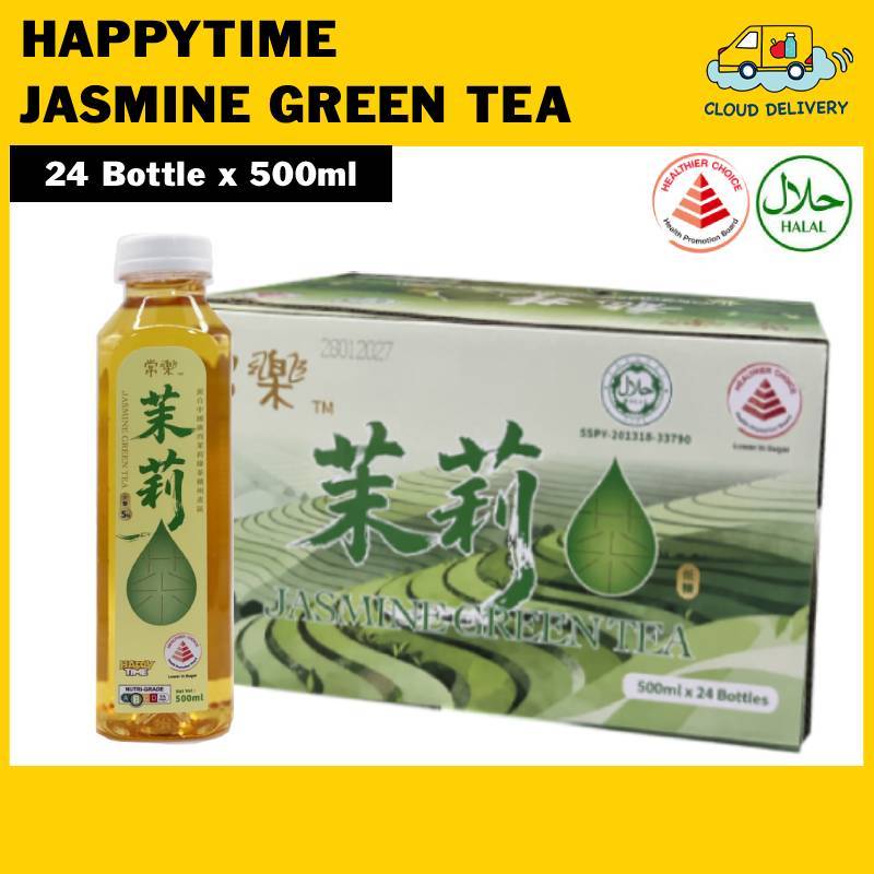 HAPPYTIME Jasmine Green Tea (24 x 500ml)