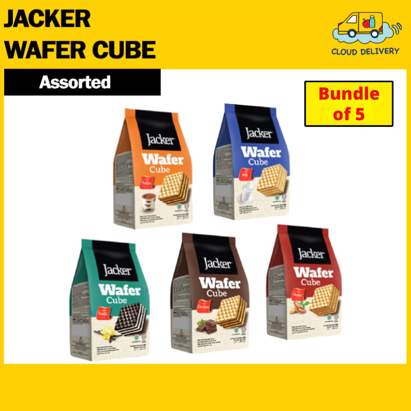 [Bundle of 5] Oriental Jacker Wafer Cube 80g
