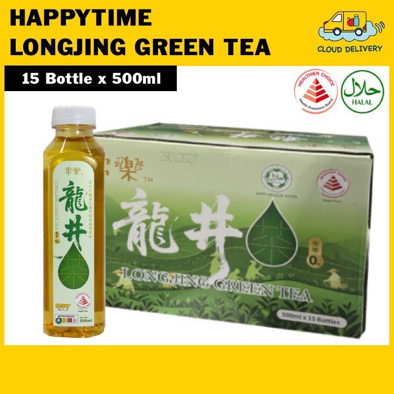 HAPPYTIME LongJing Green Tea (15 x 500ml)