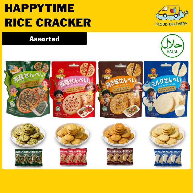 HAPPYTIME Rice cracker 300g (Halal)