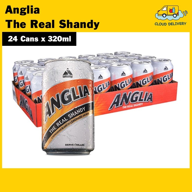 [CLEARANCE] Anglia The Real Shandy (24 x 320ml) - Expiry 31 Oct 2026
