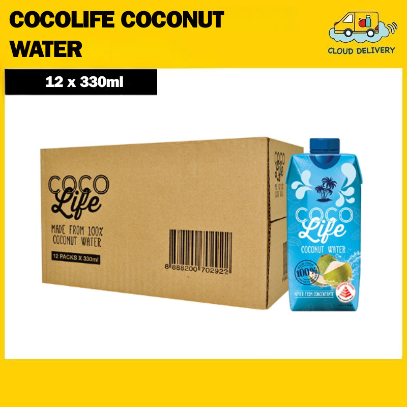 COCOLIFE Coconut Water (12 x 330ml)