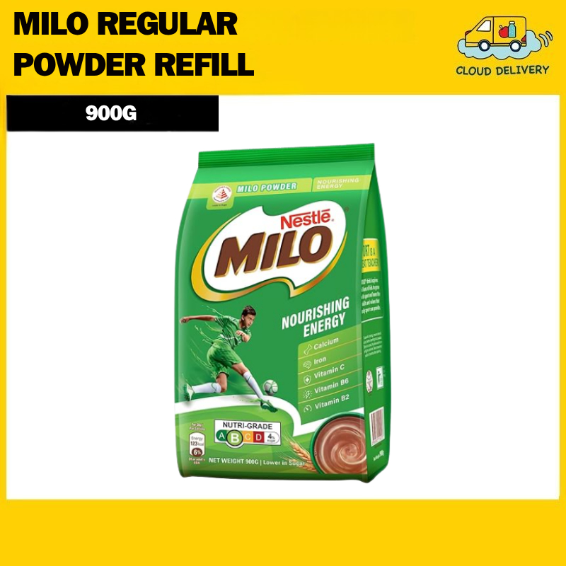Milo Regular Powder Refill 900g