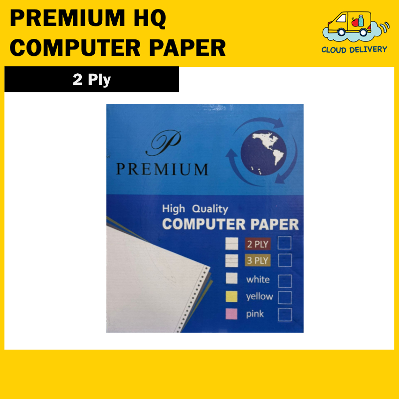 Premium Carbonless Continuous Computer Form 9.5X11inches 2Ply