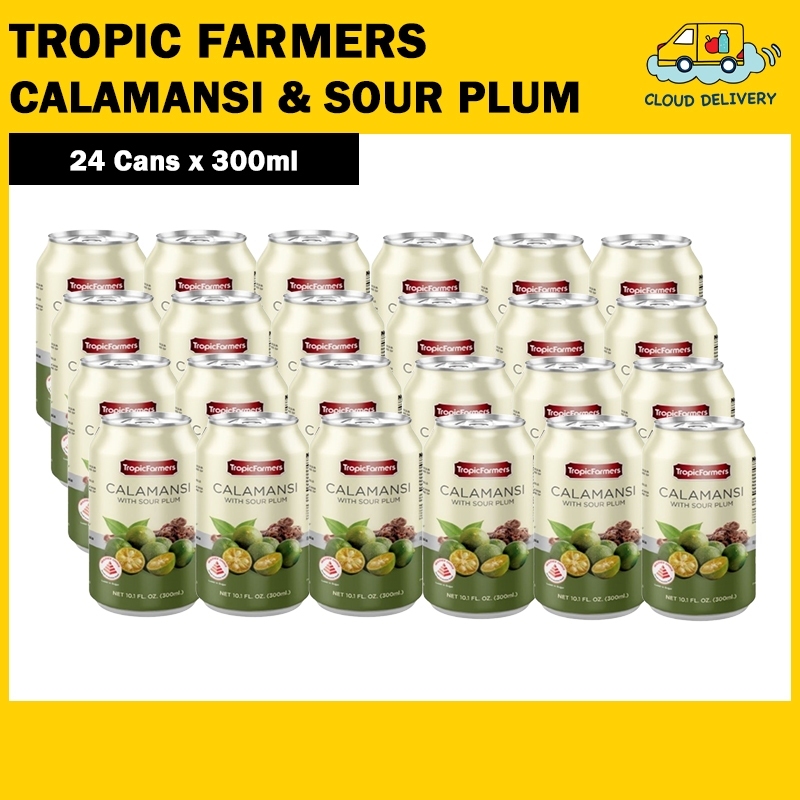 [BCRS] Tropic Farmers Assorted Drinks Can - Calamansi Sour Plum Can (24 x 300ml)
