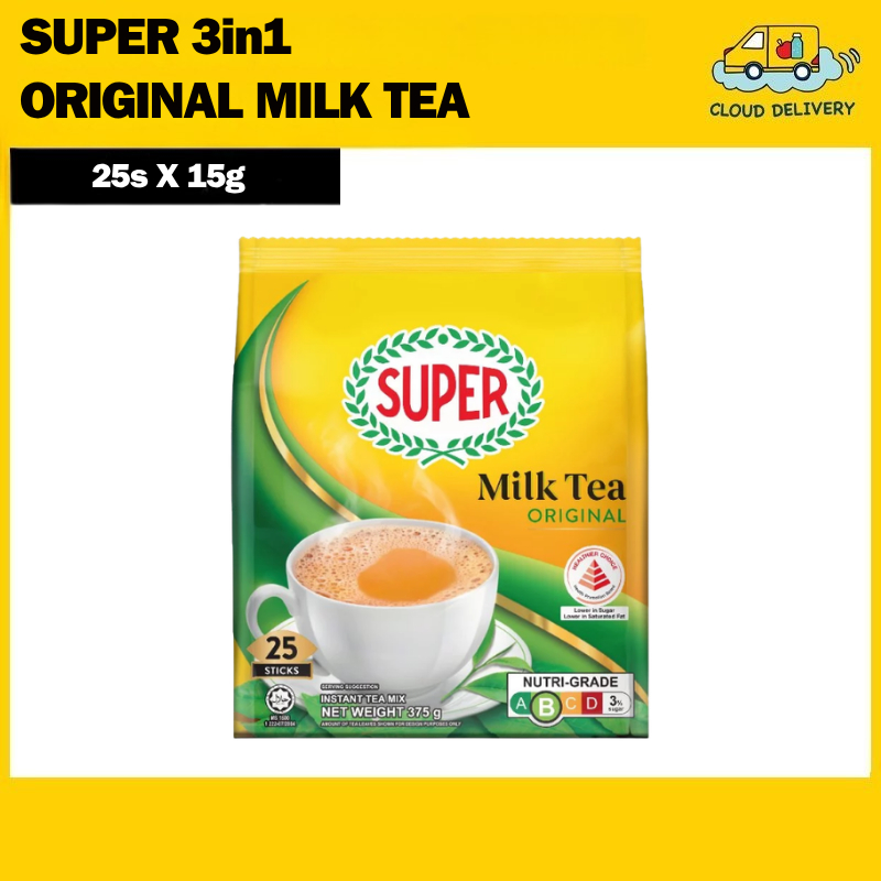 SUPER 3in1 Original Milk Tea 25 sticks (375g)