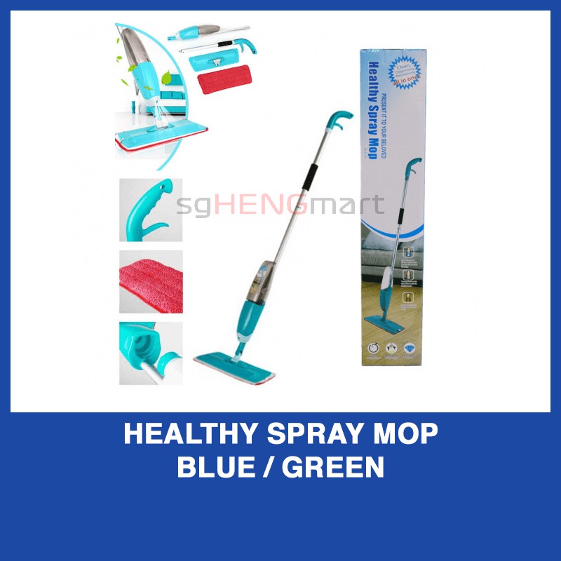 Healthy Spray Mop with Removable Washable Cleaning Microfiber Pad
