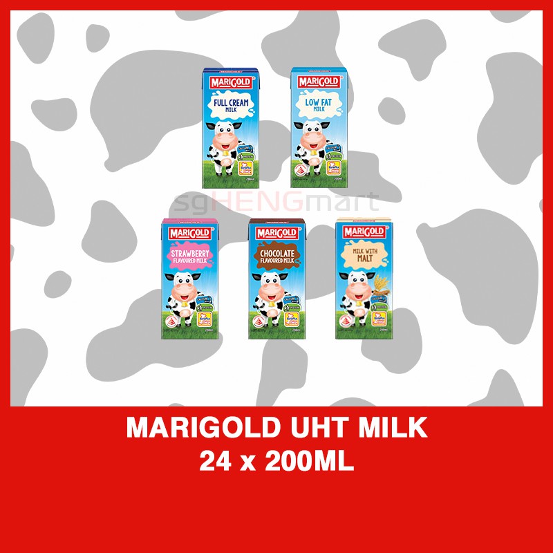 MARIGOLD UHT Milk (24 x 200ml)